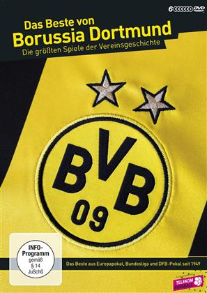 Das Beste von Borussia Dortmund - Die grössten Spiele der Vereinsgeschichte (6 DVDs)