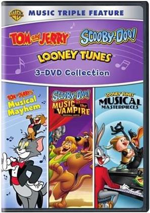 Tom & Jerry / Scooby-Doo! / Looney Tunes - Tom & Jerry: Musical Mayhem / Scooby-Doo!: Music of the Vampire / Looney Tunes: Musical Masterpieces (Musical Triple Feature, 3-DVD Collection, 3 DVDs)