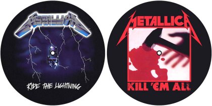 Metallica Slipmat Set - Kill 'em all / Ride the Lightning
