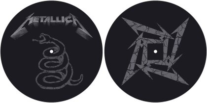 Metallica Slipmat Set - The Black Album