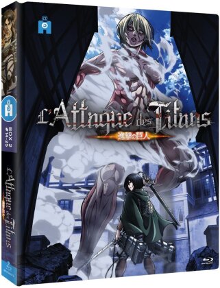 L'attaque des Titans - Box 2 - Épisodes 14 à 25 (Mediabook, 2 Blu-ray)