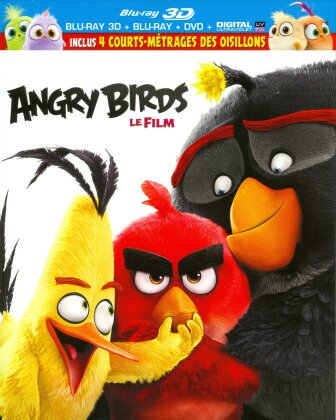 Angry Birds - Le film (2016) (Blu-ray 3D + Blu-ray + DVD)