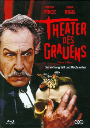 Theater des Grauens (1973) (Cover A, Limited Edition, Uncut, Mediabook, Blu-ray + DVD)