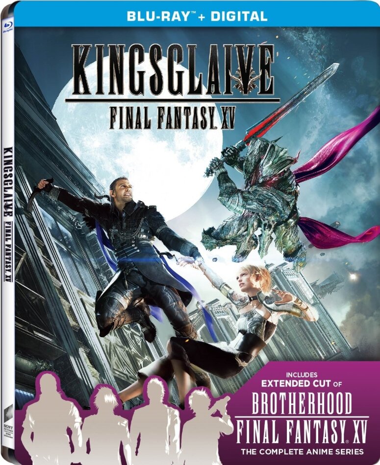 Download Kingsglaive Final Fantasy Xv 2016 Steelbook 2 Blu Rays Free HD Wallpaper Kingsglaive Final Fantasy Xv 2016 Steelbook 2 Blu Rays For Android Free