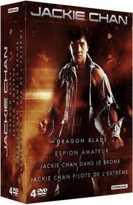 Jackie Chan - Dragon Blade / Espion amateur / Jackie Chan dans le Bronx / Jackie Chan sous pression (4 DVDs)