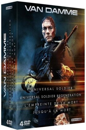 Van Damme - Universal Soldier / Universal Soldier Regeneration / L'empreinte de la mort / Jusqu'à la mort (4 DVDs)