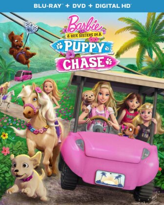 Barbie & Her Sisters - A Puppy Chase (2016) (Blu-ray + DVD)