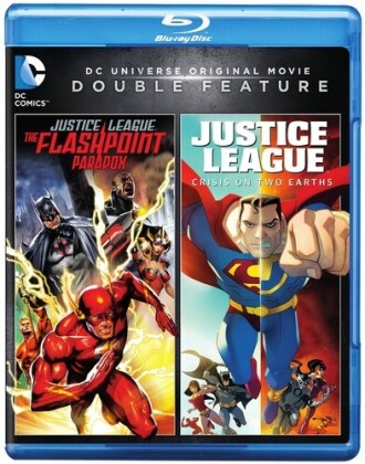 Justice League - The Flashpoint Paradox / Justice League - Crisis on Two Earths (DC Universe Original Movie Double Feature, 2 Blu-rays)