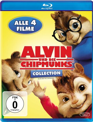 Alvin und die Chipmunks Collection (4 Blu-rays)