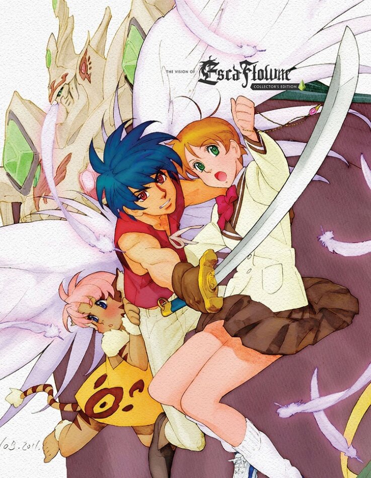 The Vision of Escaflowne - The Complete Series + Movie (Collector's Edition, 6 Blu-rays)