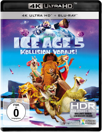 Ice Age 5 - Kollision voraus! (2016) (4K Ultra HD + Blu-ray)