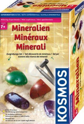 Mitbring-Experimente - Ausgrabungsset Mineralien
