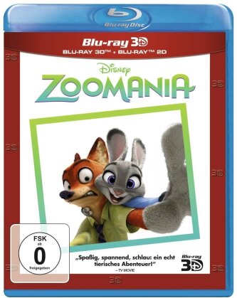 Zoomania (2016) (Blu-ray 3D + Blu-ray)
