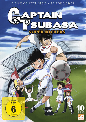Captain Tsubasa - Super Kickers - Die komplette Serie (10 DVD)