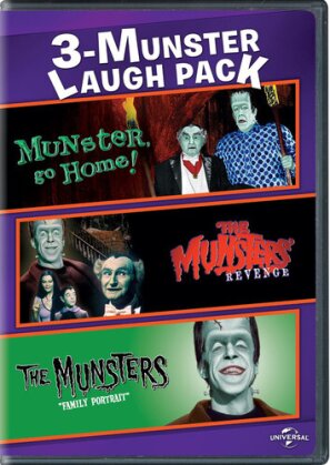 3-Munster Laugh Pack - Munster, Go Home! / The Munster's Revenge / The Munsters - Family Portrait (2 DVDs)