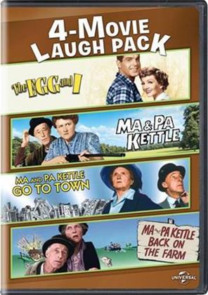 The Egg and I / Ma and Pa Kettle / Ma and Pa Kettle Go to Town / Ma and Pa Kettle Back on the Farm (4-Movie Laugh Pack, 2 DVDs)