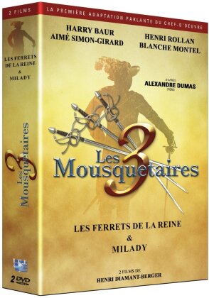 Les 3 Mousquetaires - Les ferrets de la reine & Milady (1932) (s/w, 2 DVDs)