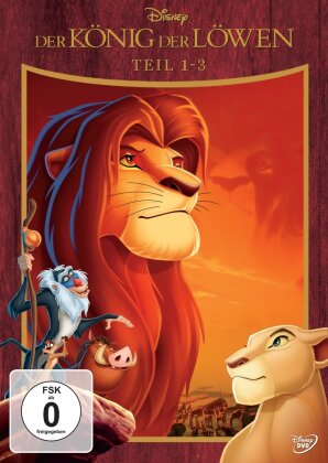 Der König der Löwen - Teil 1 - 3 (3 DVDs)
