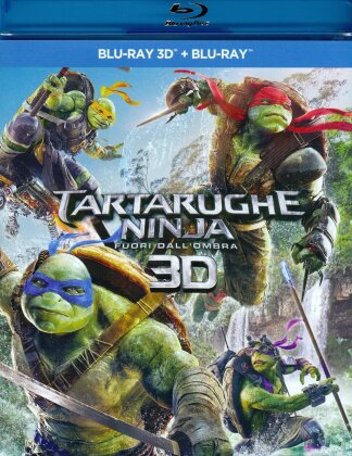 Tartarughe Ninja 2 - Fuori dall'ombra (2016) (Blu-ray 3D + Blu-ray)