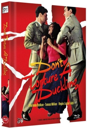 Don't Torture A Duckling (1972) (Cover B, Collector's Edition, Limited Edition, Uncut, Mediabook, Blu-ray + DVD)
