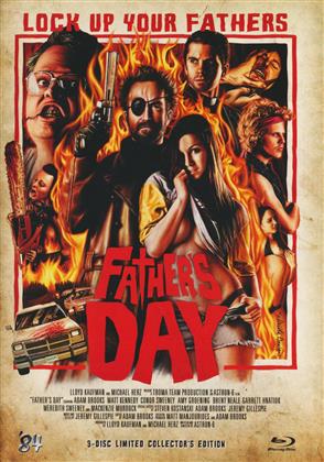 Father's Day (2011) (Cover B, Collector's Edition, Limited Edition, Mediabook, Blu-ray + 2 DVDs)