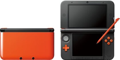 Nintendo New 3DS XL Console - orange/black [New 3DS XL] - Size XL