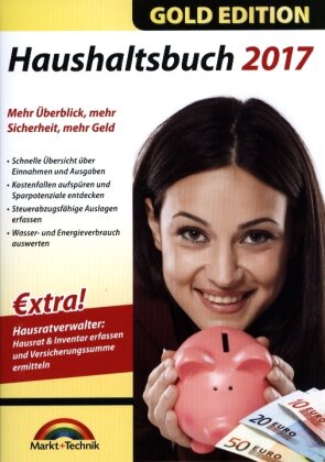 Gold Edition - Haushaltsbuch 2017