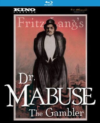 Dr. Mabuse - The Gambler (1922) (Kino Classics, b/w, 2 Blu-rays)