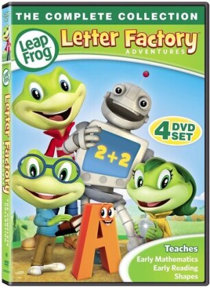 Leapfrog Letter Factory Adventures (4 DVDs)