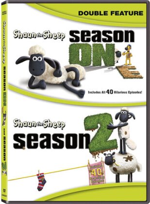 Shaun the Sheep - Season 1 & 2 (Double Feature, 4 DVDs)