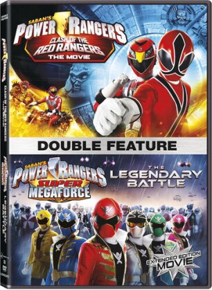 Power Rangers - Double Feature - Clash of the Red Rangers - The Movie / Super Megaforce - The Legendary Battle (2 DVDs)