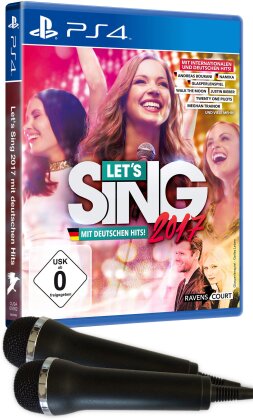 Let's Sing 2017 Inkl. Deutschen Hits (+2 Mics)
