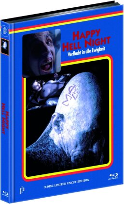 Happy Hell Night (1992) (Cover E, Limited Uncut Edition, Mediabook, Blu-ray + DVD)