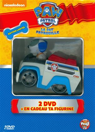 PAW Patrol - La pat' patrouille (Edizione Limitata, con Figurina, Cofanetto, 2 DVD)
