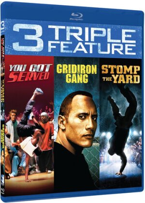 You Got Served / Stomp The Yard / Gridiron Gang (2 Blu-rays)