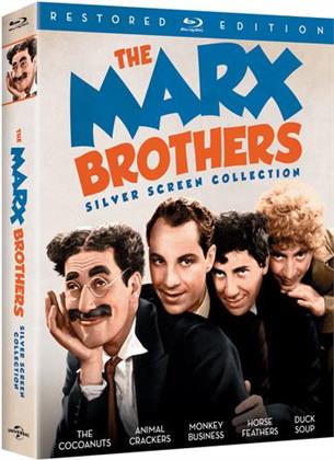 The Marx Brothers - Silver Screen Collection (Restaurierte Fassung, 3 Blu-rays)