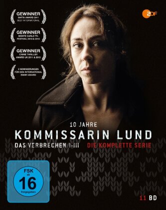 Kommissarin Lund - Die komplette Serie - Das Verbrechen 1-3 (11 Blu-rays)