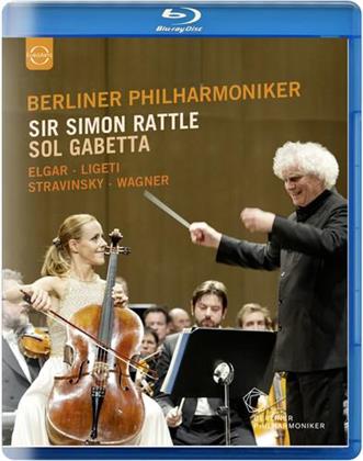 Berliner Philharmoniker, Sir Simon Rattle & Sol Gabetta - Elgar / Ligeti / Stravinsky / Wagner (Euro Arts)