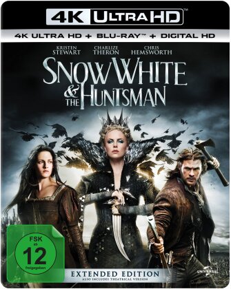 Snow White & the Huntsman (2012) (Extended Edition, 4K Ultra HD + Blu-ray)
