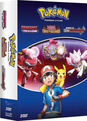 Pokémon - 3 films (Limited Edition, 3 DVDs)