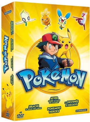Pokémon - Coffret 4 films (4 DVD)