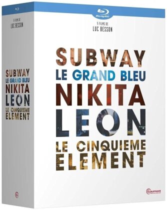 Luc Besson - Subway / Le Grand Bleu / Nikita / Leon / Le Cinquieme Element (Collection Gaumont Classiques, Box, 5 Blu-rays)