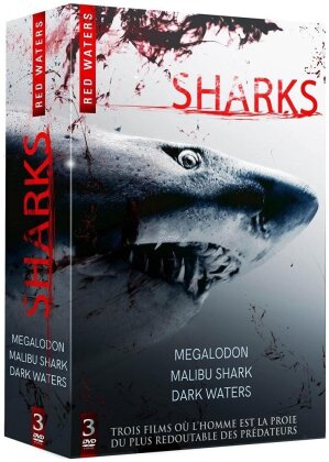 Sharks - Mégalodon / Malibu Shark / Dark Waters (3 DVD)