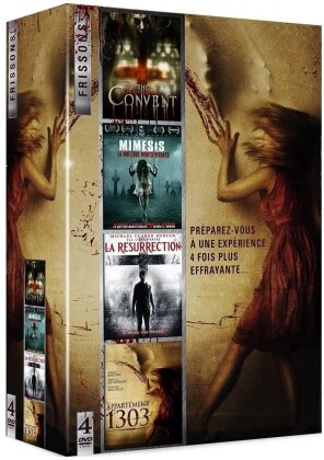 The Covenant / Mimesis / La Résurrection / Appartement 1303 - Coffret Frissons (4 DVD)