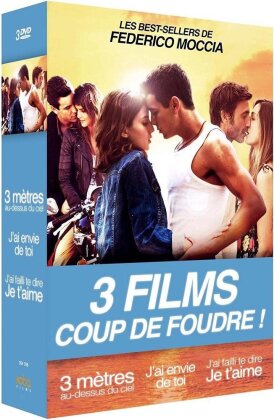 3 Films Coup de Foudre! - 3 mètres au-dessus du ciel / J'ai envie de toi / J'ai failli te dire je t'aime (3 DVDs)
