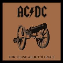 AC/DC - For Those About To Rock Framed Album Cover Print