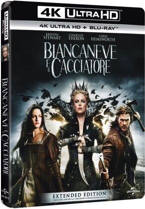 Biancaneve e il cacciatore (2012) (Extended Edition, Version Cinéma, 4K Ultra HD + Blu-ray)