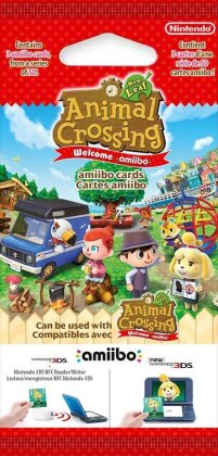 Carte amiibo di Animal Crossing - New Leaf 3 pezzi