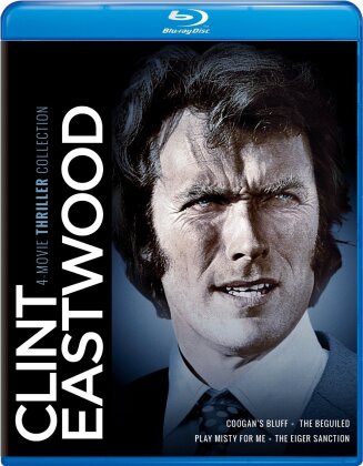 Coogan's Bluff / The Beguiled / Play Misty for Me / The Eiger Sanction (Clint Eastwood: 4-Movie Thriller Collection, 4 Blu-rays)