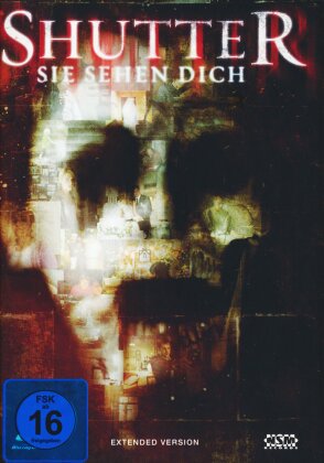 Shutter - Sie sehen Dich (2008) (Cover A, Extended Edition, Mediabook, Blu-ray + DVD)